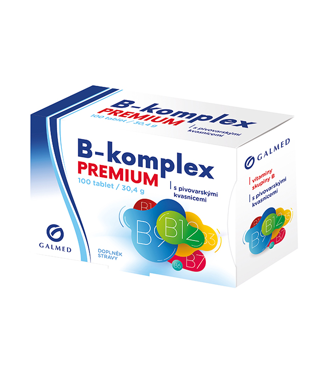 B-komplex PREMIUM Galmed tbl 100
