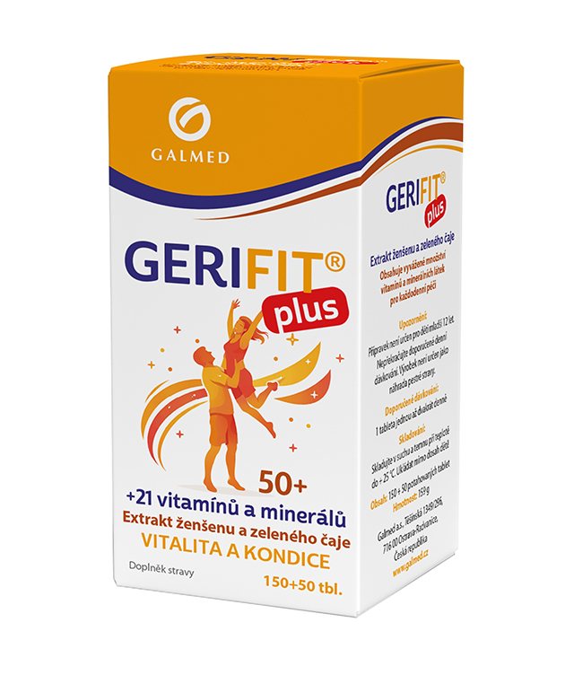 Gerifit PLUS Galmed tbl 150+50