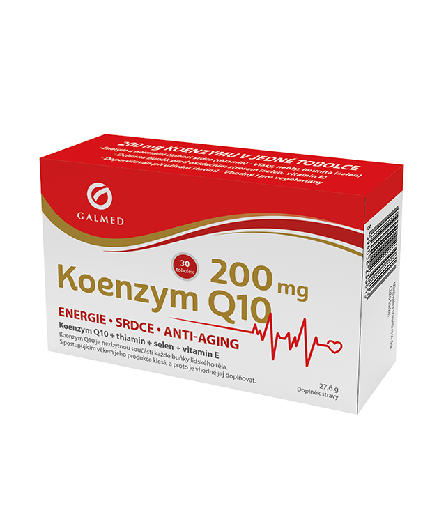 Koenzym Q10 200mg tob 30 Galmed
