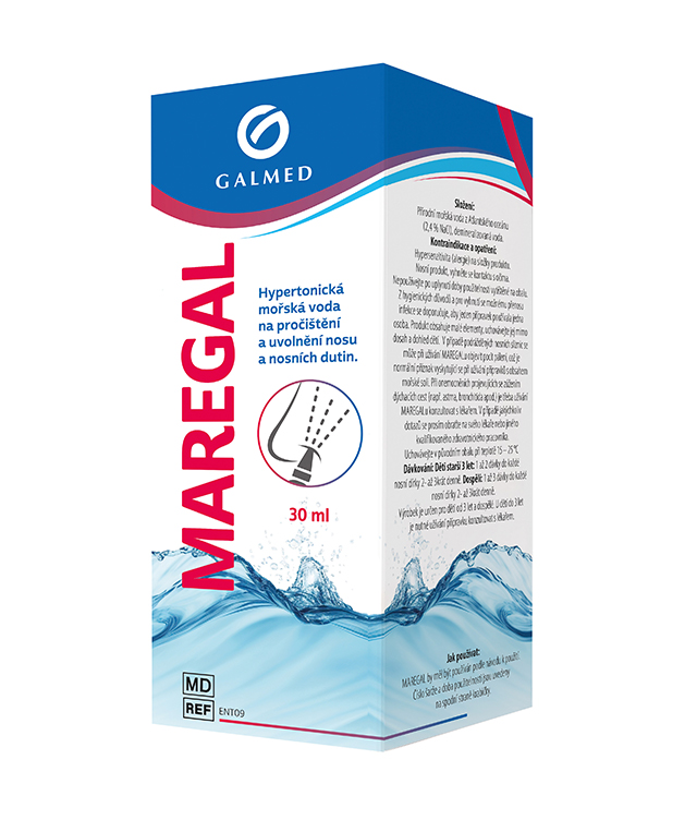 Maregal hypertonická mořská voda 30ml