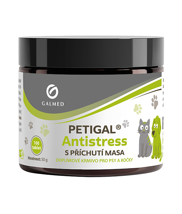 PETIGAL Antistress s příchutí masa tbl 100