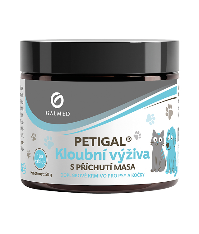 PETIGAL Kloubní výživa s příchutí masa tbl 100