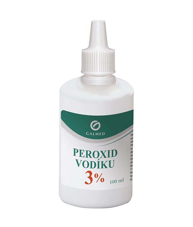 Peroxid vodíku 3% 100ml Galmed