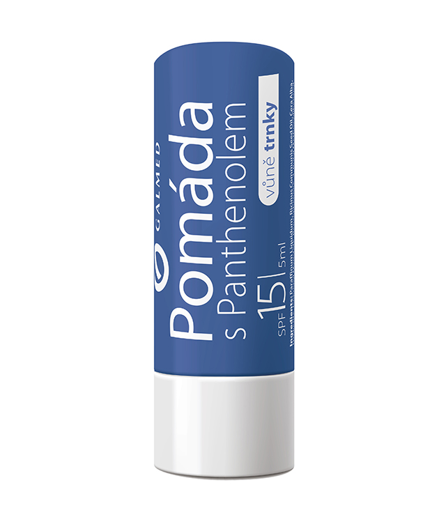 Pomáda na rty s Panthenolem SPF15 Galmed 5ml (10 ks)