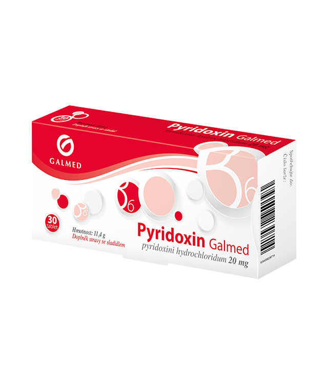 Pyridoxin Galmed tbl 30x24mg
