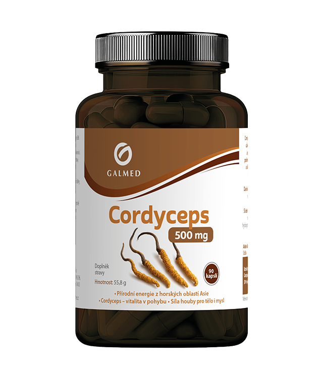 Cordyceps 500mg Galmed cps 90