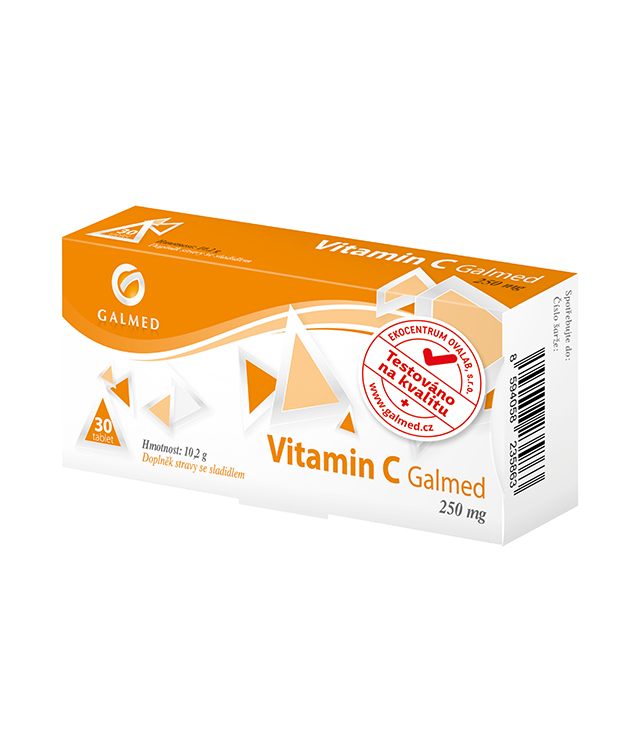 Vitamin C 250mg Galmed tbl 30