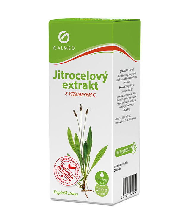 Jitrocelový extrakt  Galmed s vitamínem C 310g